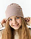 Шапка для дівчинки на весну-осінь оптом - Артикул 3668, фото 3