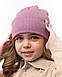 Шапка для дівчинки на весну-осінь оптом - Артикул 3671, фото 5