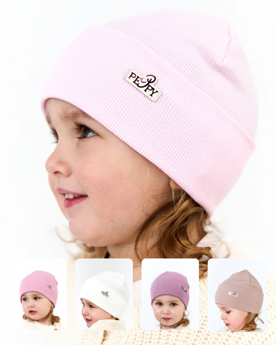 Шапка для дівчинки на весну-осінь оптом - Артикул 3678, фото 1