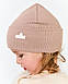 Шапка для дівчинки на весну-осінь оптом - Артикул 3678, фото 2