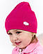Шапка для дівчинки на весну-осінь оптом - Артикул 3704, фото 2