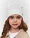 Шапка для дівчинки на весну-осінь оптом - Артикул 3706, фото 3