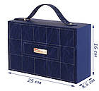 Коробка-сумка подарункова. Шкатулка для зберігання прикрас, фото 3