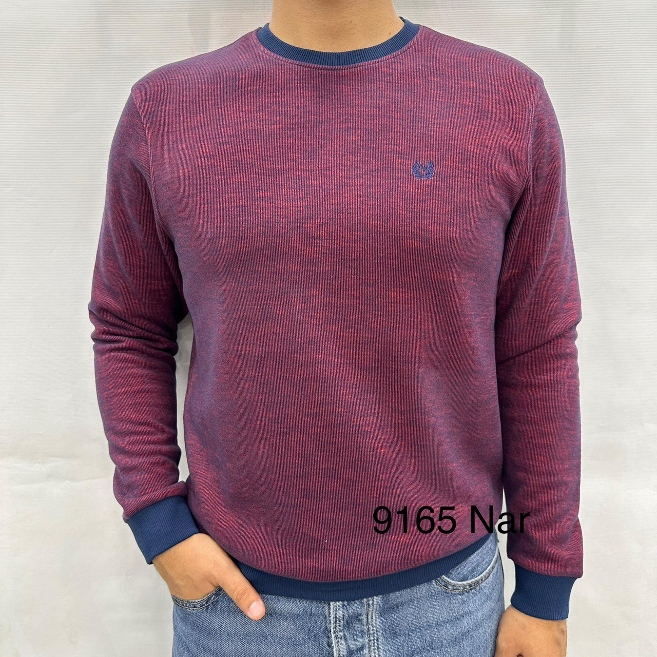 Реглан чоловічий Caporicco 9165 NAR 70% бавовна 20% віскоза 10% акрил L(Р), фото 1