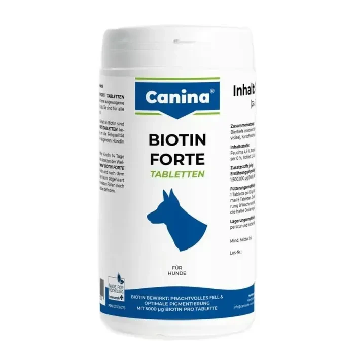 Вітаміни для собак Canina Biotin Forte 60 таблеток, фото 1