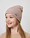 Шапка одношарова для дівчаток, фото 4