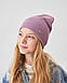 Шапка одношарова для дівчаток, фото 2