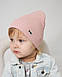 Шапка одношарова для дівчаток арт. 3469, фото 6
