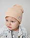 Шапка одношарова для дівчаток арт. 3471, фото 5