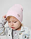 Шапка одношарова для дівчаток арт. 3472, фото 2
