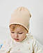 Шапка одношарова для дівчаток арт. 3474, фото 4