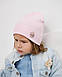 Шапка одношарова для дівчаток арт. 3475, фото 4