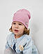 Шапка одношарова для дівчаток арт. 3475, фото 6