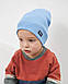 Шапка одношарова для хлопчиків арт. 3455, фото 2