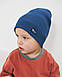 Шапка одношарова для хлопчиків арт. 3455, фото 3