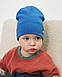 Шапка одношарова для хлопчиків арт. 3456, фото 3