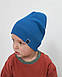 Шапка одношарова для хлопчиків арт. 3457, фото 2
