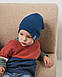 Шапка одношарова для хлопчиків арт. 3457, фото 5