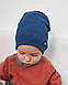 Шапка одношарова для хлопчиків арт. 3467, фото 3