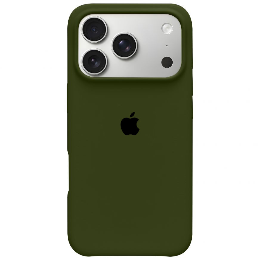Чохол Silicone Full Cover для Apple iPhone 17 Pro Army Green, фото 1
