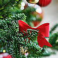 Різдвяний декор, бантики, 8 шт. VINTERFINT IKEA 806.046.14, фото 3