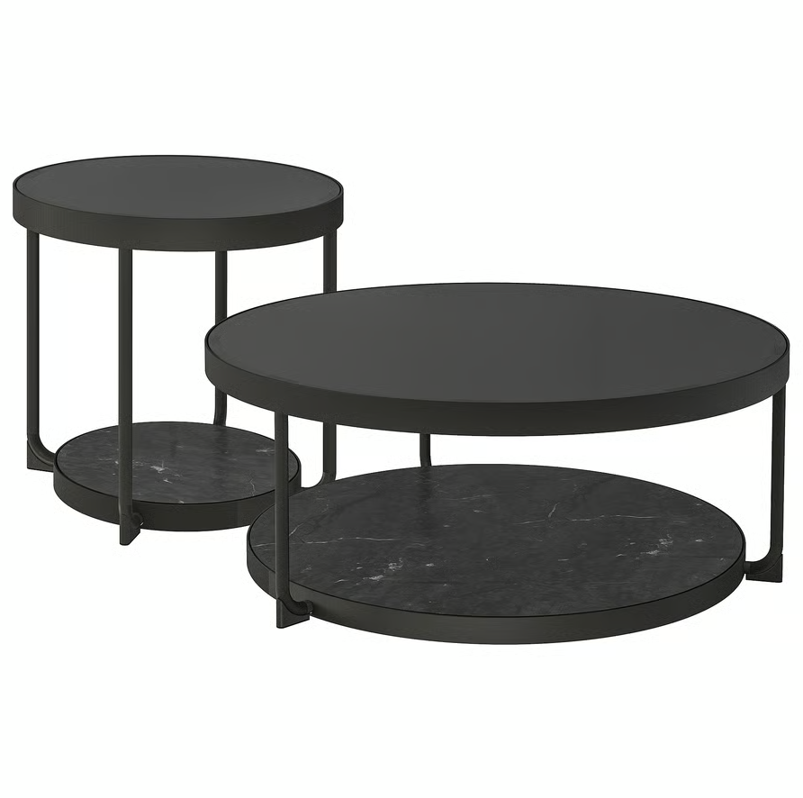 Комплект журнальних столиків, 2шт FROTORP IKEA 596.214.08, фото 1