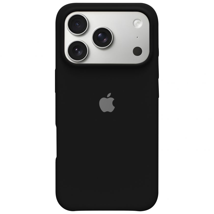 Чохол Silicone Full Cover для Apple iPhone 17 Pro Max Black, фото 1