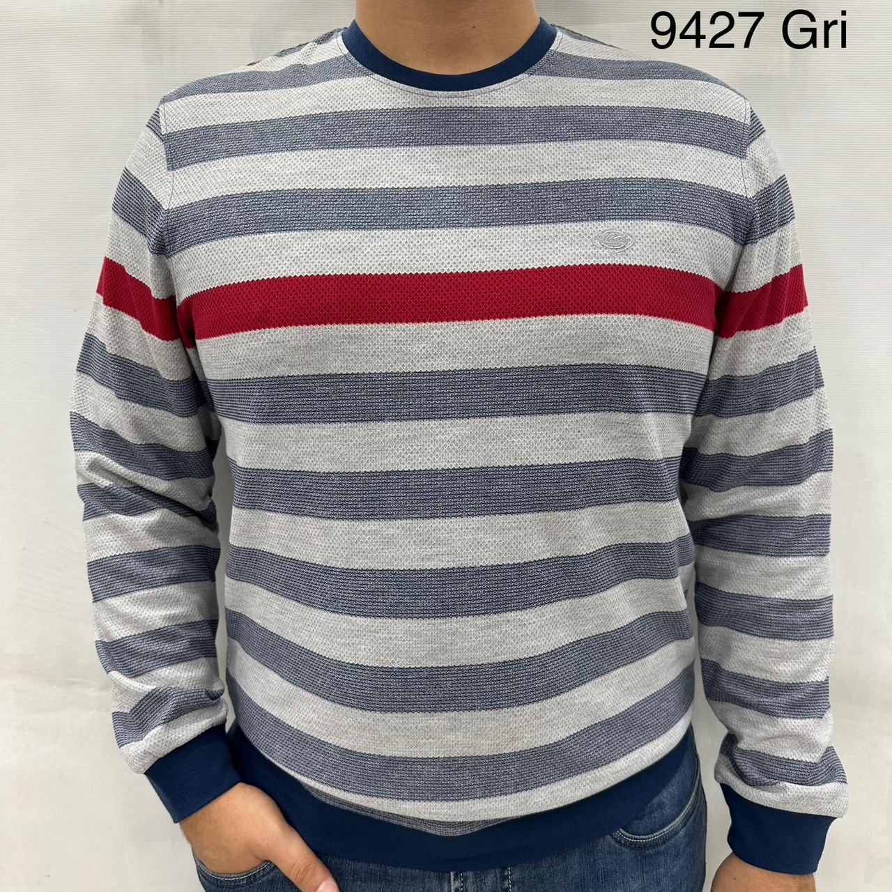 Реглан чоловічий Caporicco 9427 GRIMELANJ 70% бавовна 20% віскоза 10% акрил L(Р), фото 1