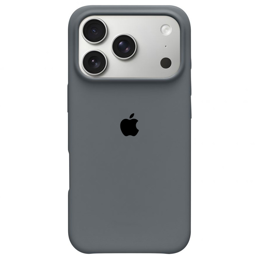 Чохол Silicone Full Cover для Apple iPhone 17 Pro Max Dark Grey, фото 1