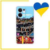 Чохол (Minecraft) Reno13 F / Чохли Майнкрафт OPPO Reno 13F