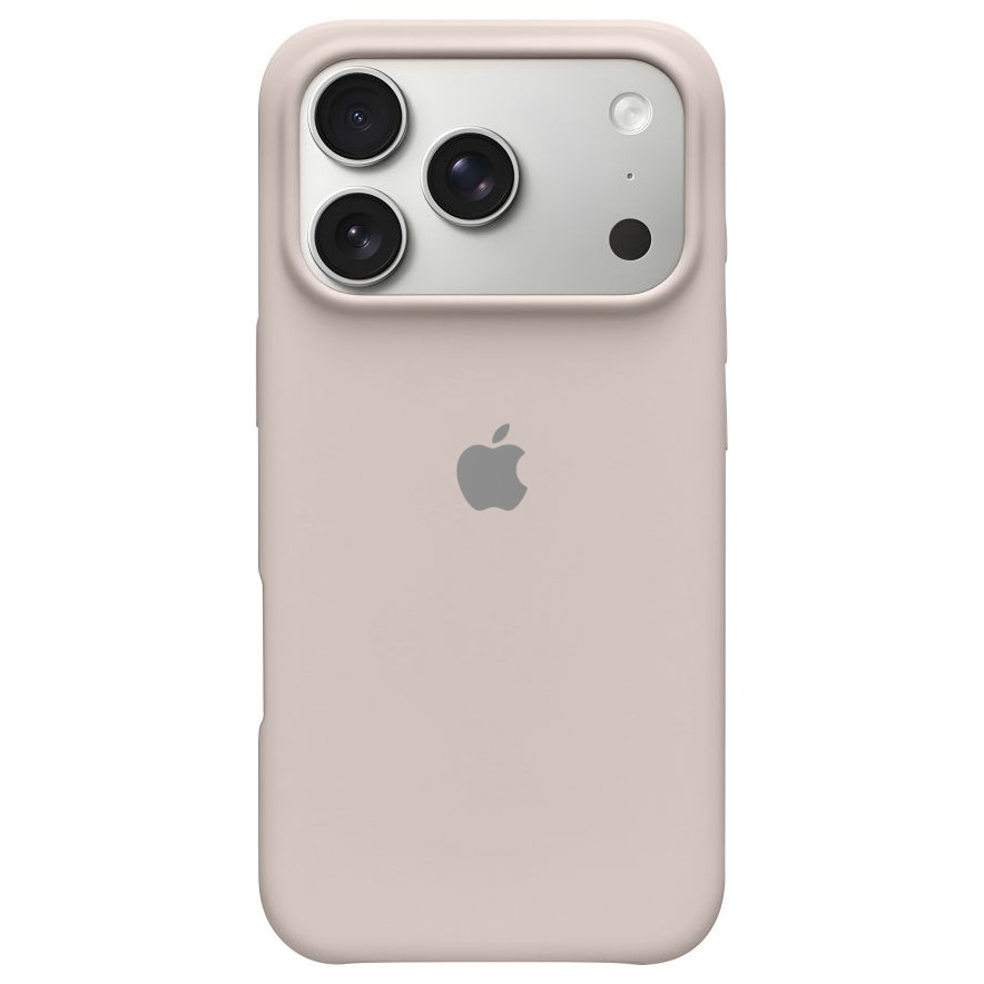 Чохол Silicone Full Cover для Apple iPhone 17 Pro Grey Pink, фото 1