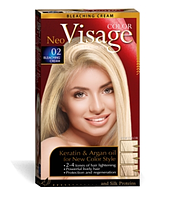 Фарба для волосся VISAGE 02 Освітлюючий крем, 50/50/20 мл