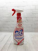 Знежирювач Ace Sgrassatore з дезінфекцією для прибирання всіх поверхонь, без відбілювача 500 мл, Італія