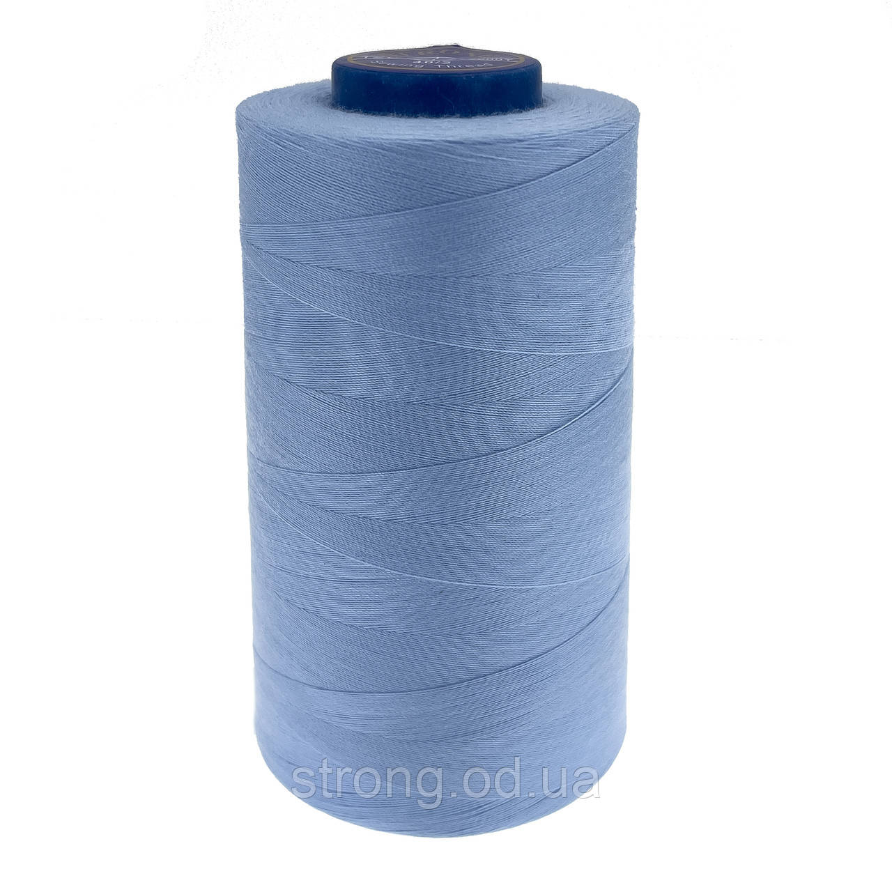 Нитка швейна STRONG 40/2 4000ярдів №385 Блакитний