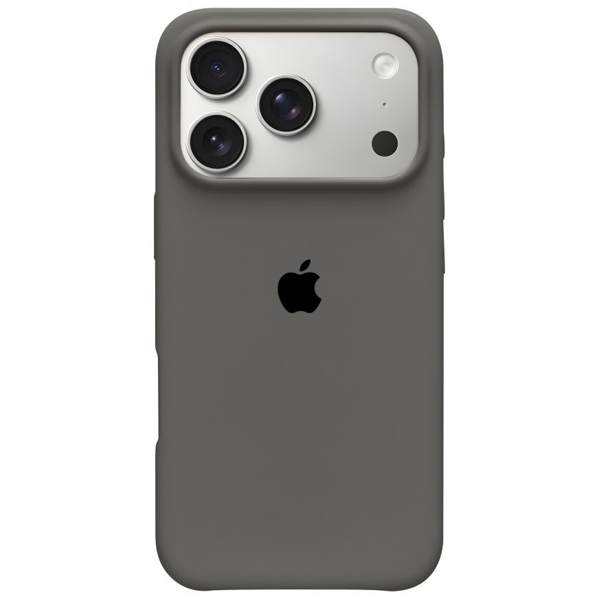 Чохол Silicone Full Cover для Apple iPhone 17 Pro Titanium Grey, фото 1