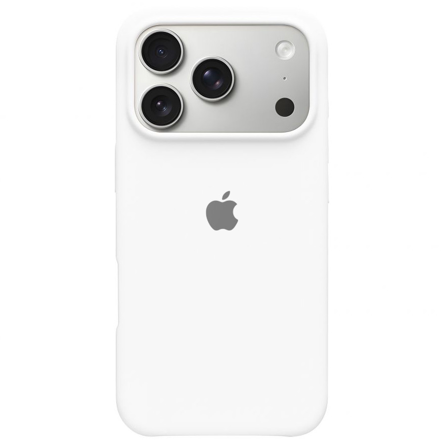 Чохол Silicone Full Cover для Apple iPhone 17 Pro White, фото 1