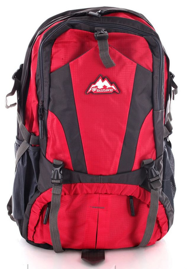 Купить Рюкзак Mountain backpack baijawei red, красный/серый 34 л по
