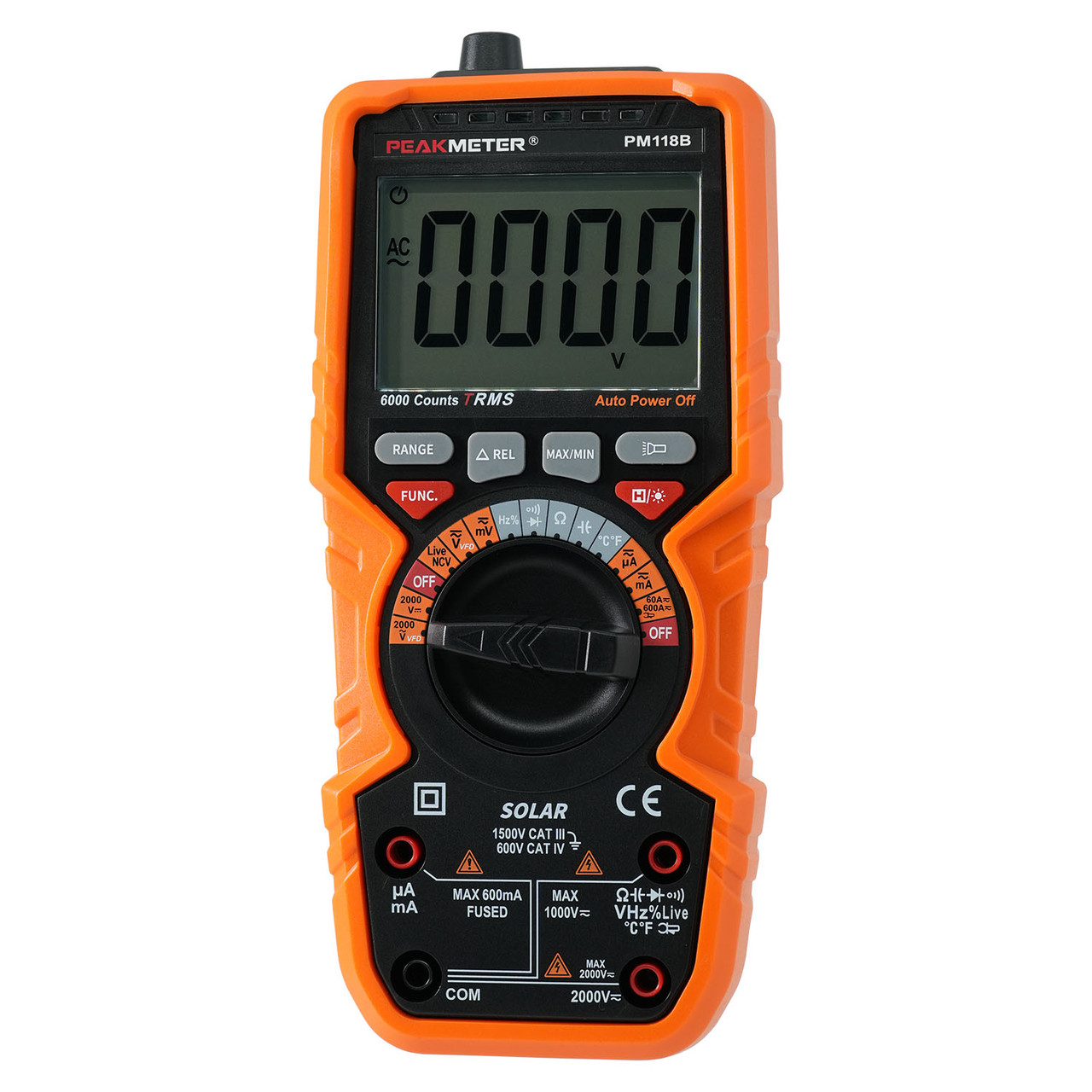 Мультиметр цифровий багатофункціональний PROTESTER PM118B, фото 1