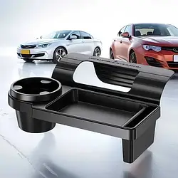 Органайзер у машину, тримач із кріпленням на двері та підсклянником Cup&Stuff