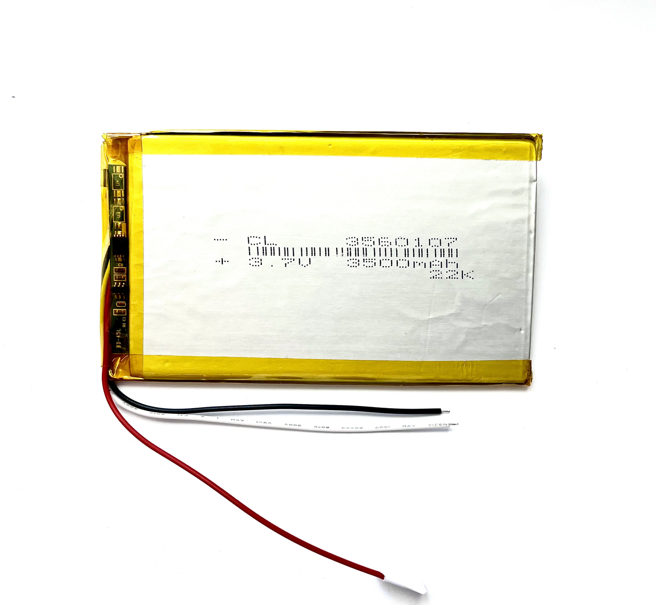 Акумулятор з контролером універсальний 102*58*3.5mm (Li-ion, 3.7V, 3560107, 3500mAh), фото 1