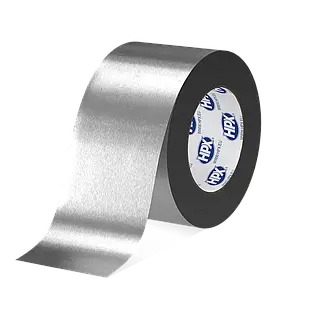 Стрічка алюмінієва одностороння HPX 40 мкм 120°С з УФЗ 100мм х 50м