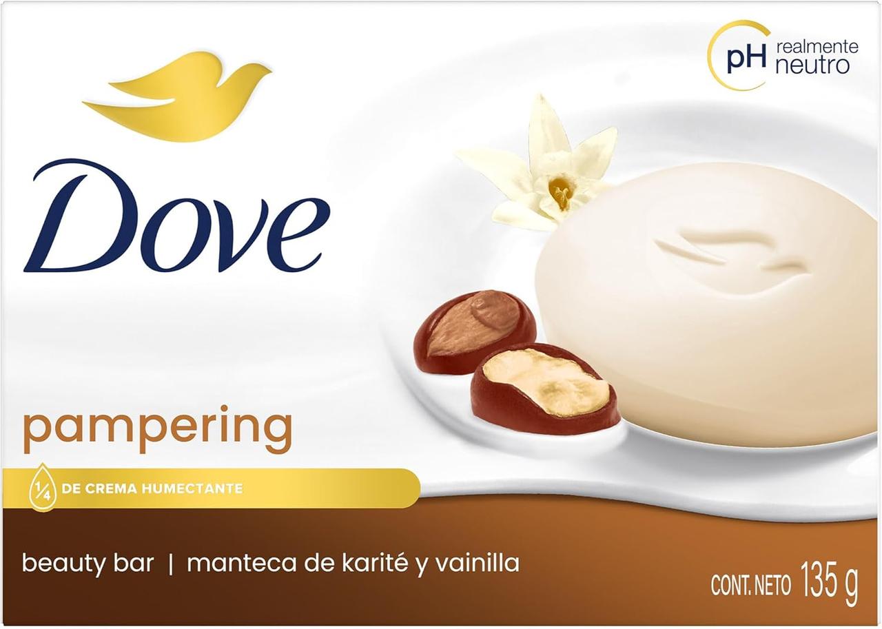 Мило Dove 135 г Pampering з маслом Ши, фото 1