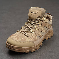 Тактичні бежеві кросівки непромокаючі, фото 4