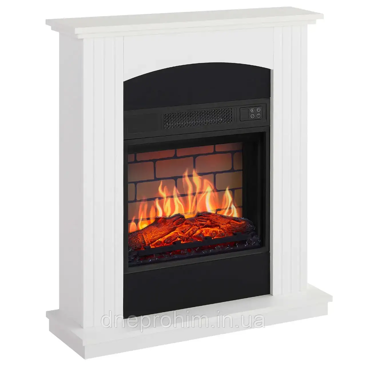 Камінокомплект ArtiFlame Collins AF18B білий з обігрівом, фото 1