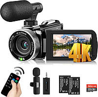 Відеокамера Windancy 4K, 48-мегапіксельна відеокамера зі швидкістю 30 кадрів на секунду, Amazon, Німеччина