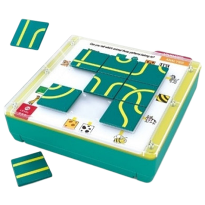 Дитяча настільна гра Банді логіка лабіринт із завданнями для розвитку просторового мислення Головоломка пазл