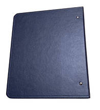 Папка для листів "Нумізмат Тризуб" формату Optima для монет або банкнот синього кольору, фото 3