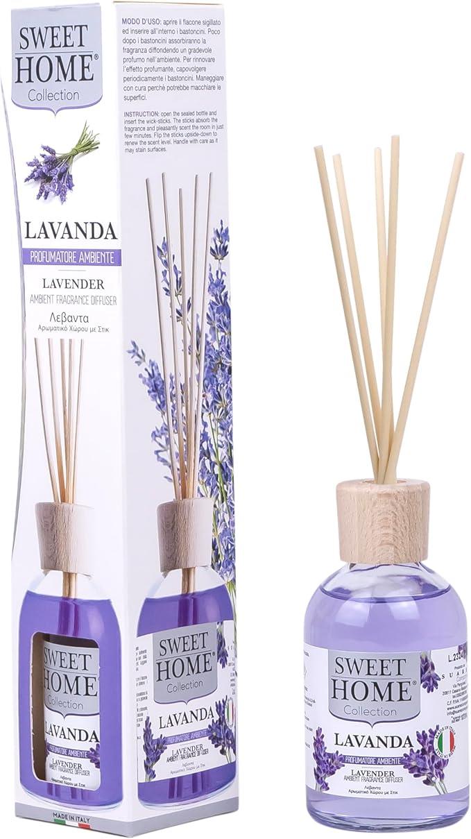 Аромадифузор SWEET HOME LAVANDA з ароматом лаванди 100 мл