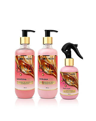 Набір 3в1 для блиску та гладкості «Рідке скло»