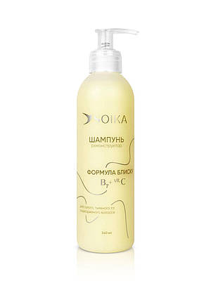 Шампунь Soika реконструктор для волосся "Формула блиск" 340 мл
